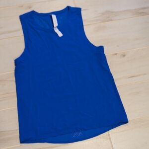 Lululemon Athletica Royal Blue Perforated Top